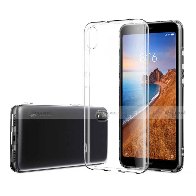 Ultra-thin Transparent TPU Soft Case T03 for Xiaomi Redmi 7A Clear