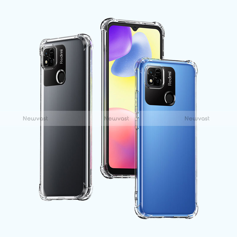 Ultra-thin Transparent TPU Soft Case T03 for Xiaomi Redmi 9C NFC Clear