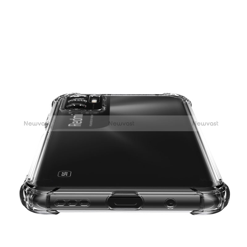 Ultra-thin Transparent TPU Soft Case T03 for Xiaomi Redmi Note 11 SE 5G Clear