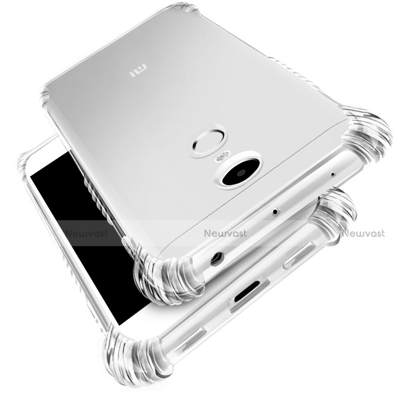 Ultra-thin Transparent TPU Soft Case T03 for Xiaomi Redmi Note 4X High Edition Clear