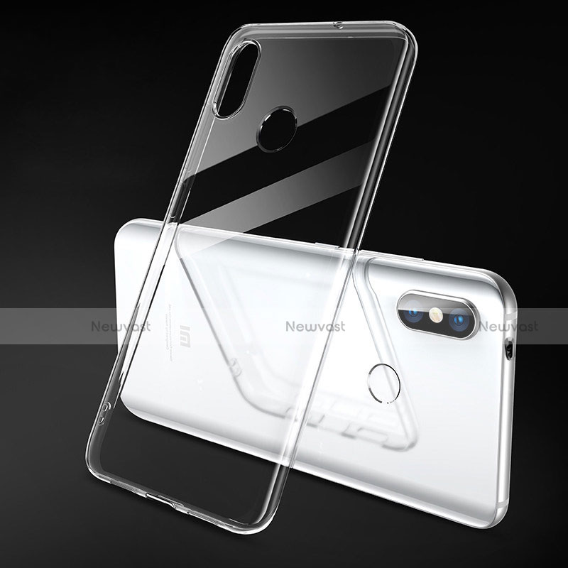 Ultra-thin Transparent TPU Soft Case T03 for Xiaomi Redmi Note 5 AI Dual Camera Clear
