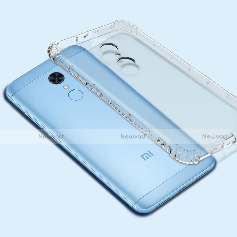 Ultra-thin Transparent TPU Soft Case T03 for Xiaomi Redmi Note 5 Indian Version Clear
