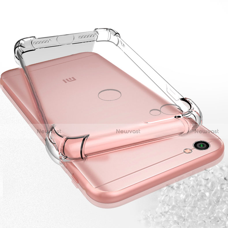 Ultra-thin Transparent TPU Soft Case T03 for Xiaomi Redmi Note 5A High Edition Clear