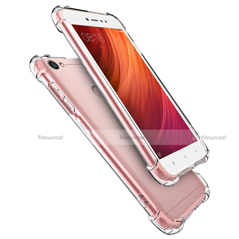 Ultra-thin Transparent TPU Soft Case T03 for Xiaomi Redmi Note 5A High Edition Clear