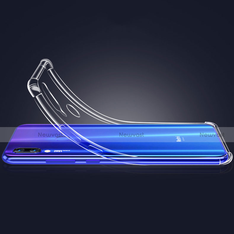 Ultra-thin Transparent TPU Soft Case T03 for Xiaomi Redmi Note 7 Clear