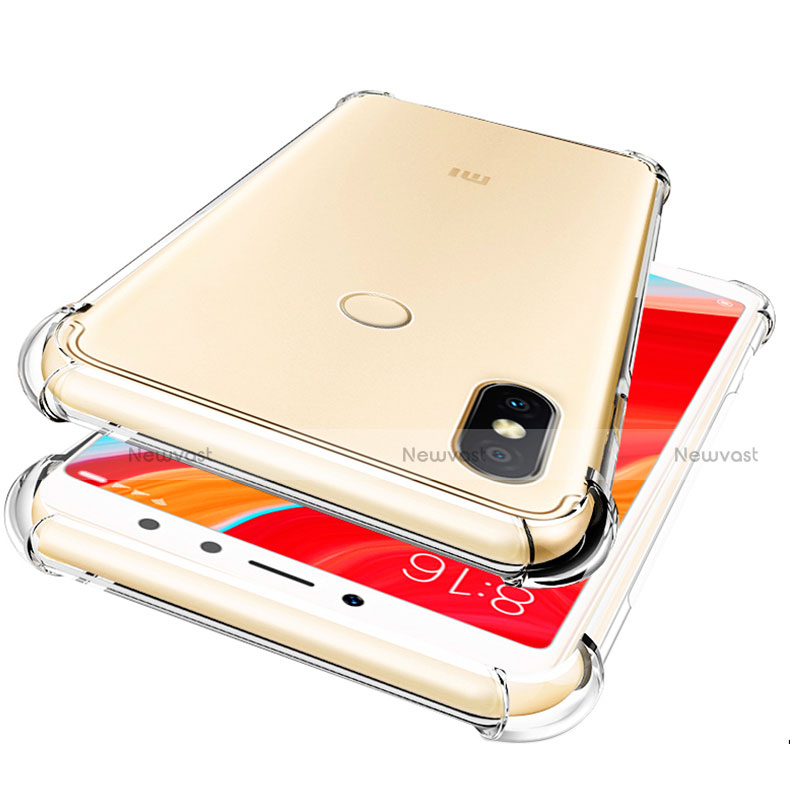 Ultra-thin Transparent TPU Soft Case T03 for Xiaomi Redmi Y2 Clear