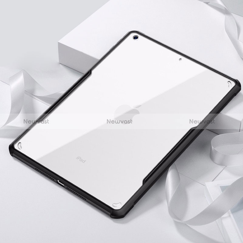 Ultra-thin Transparent TPU Soft Case T04 for Apple iPad 10.2 (2020) Black
