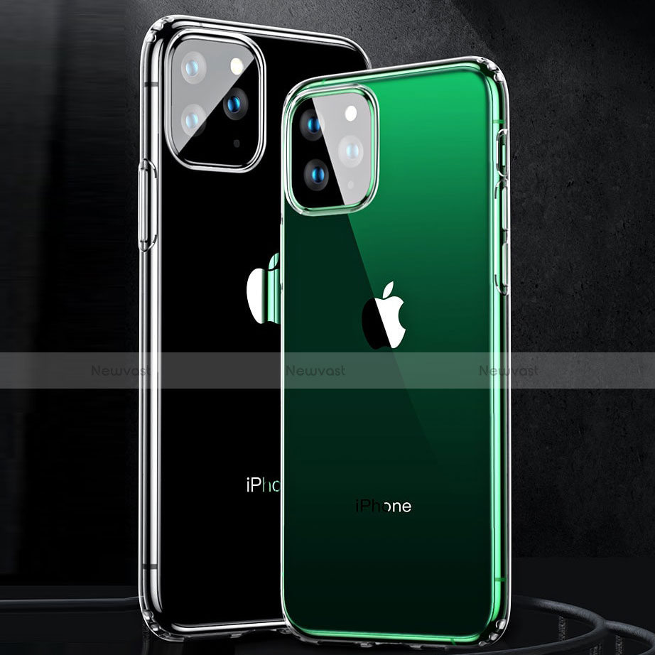 Ultra-thin Transparent TPU Soft Case T04 for Apple iPhone 11 Pro Clear