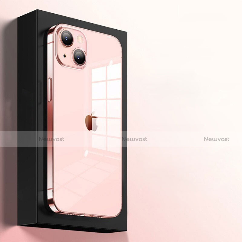Ultra-thin Transparent TPU Soft Case T04 for Apple iPhone 13 Mini Clear