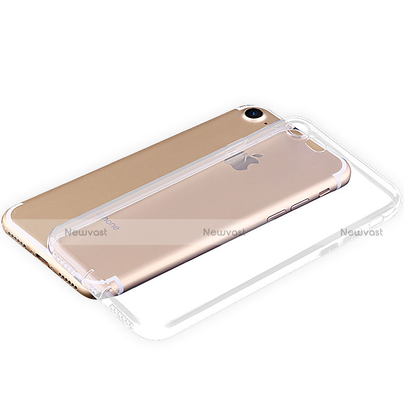 Ultra-thin Transparent TPU Soft Case T04 for Apple iPhone SE3 2022 Clear