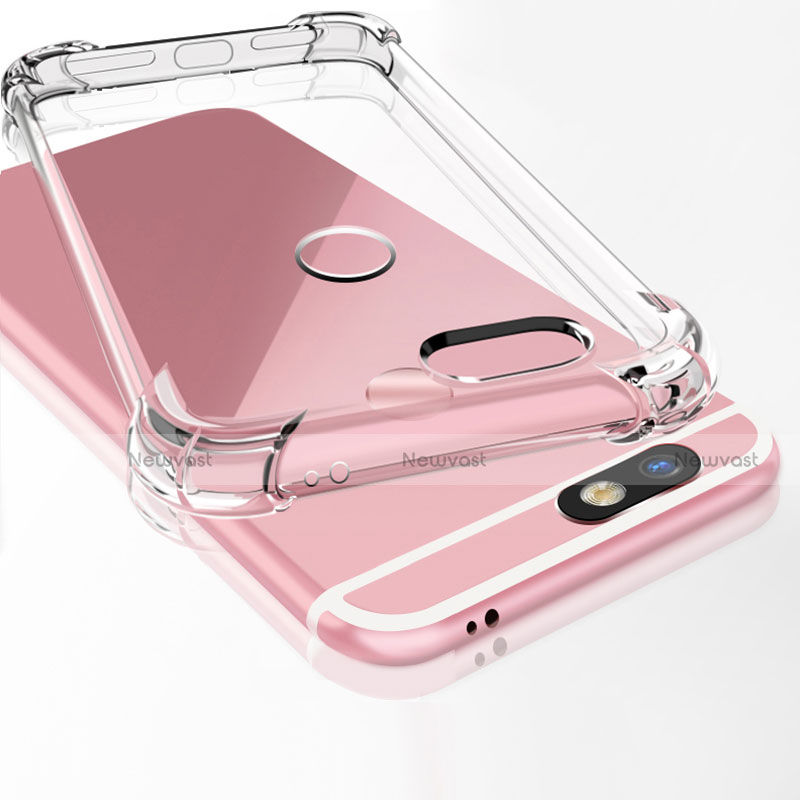 Ultra-thin Transparent TPU Soft Case T04 for Huawei Enjoy 7 Clear