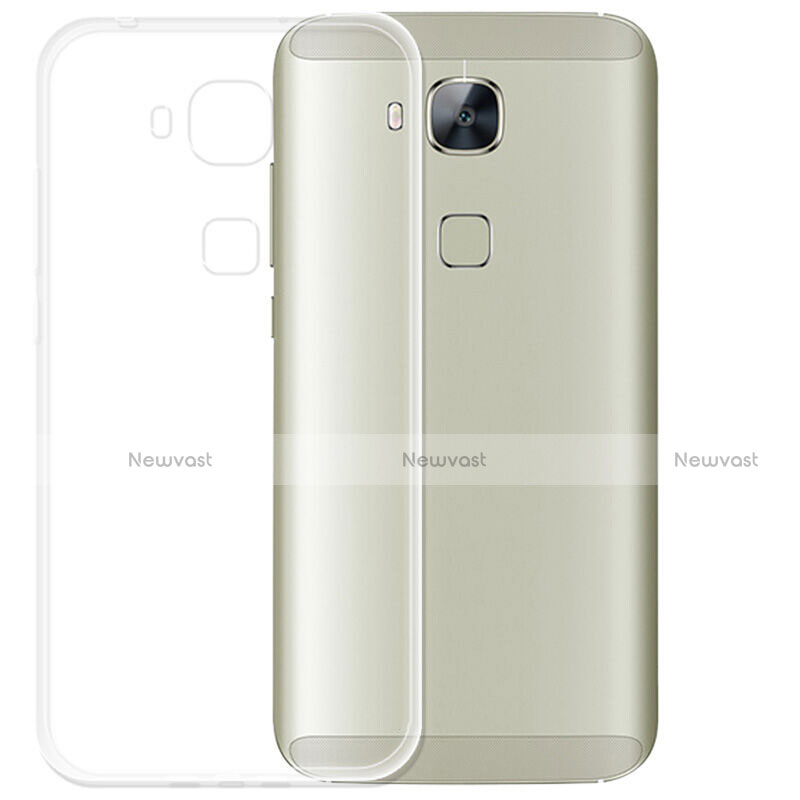 Ultra-thin Transparent TPU Soft Case T04 for Huawei G9 Plus Clear