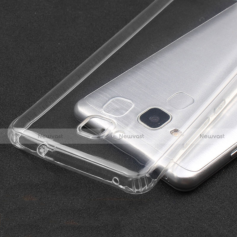 Ultra-thin Transparent TPU Soft Case T04 for Huawei GR5 Mini Clear