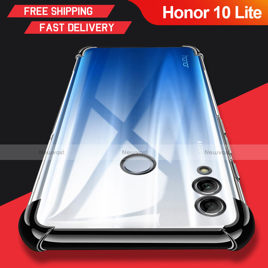 Ultra-thin Transparent TPU Soft Case T04 for Huawei Honor 10 Lite Clear