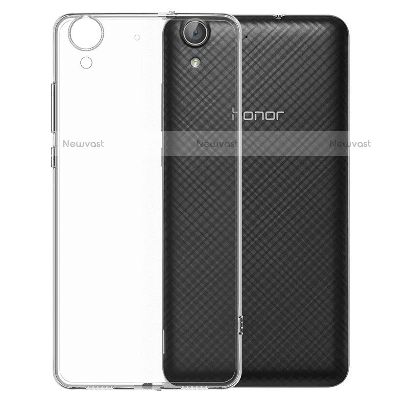Ultra-thin Transparent TPU Soft Case T04 for Huawei Honor 5A Clear
