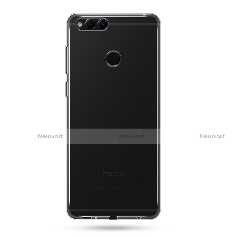 Ultra-thin Transparent TPU Soft Case T04 for Huawei Honor 7X Clear