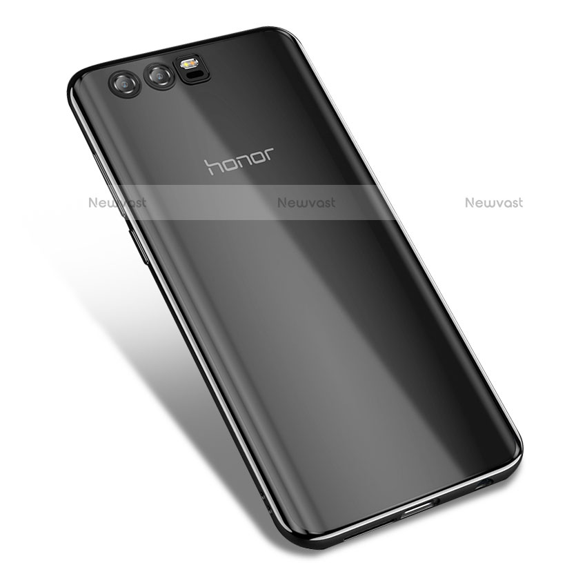 Ultra-thin Transparent TPU Soft Case T04 for Huawei Honor 9 Premium Black