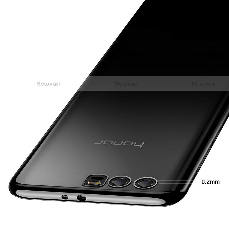 Ultra-thin Transparent TPU Soft Case T04 for Huawei Honor 9 Premium Black