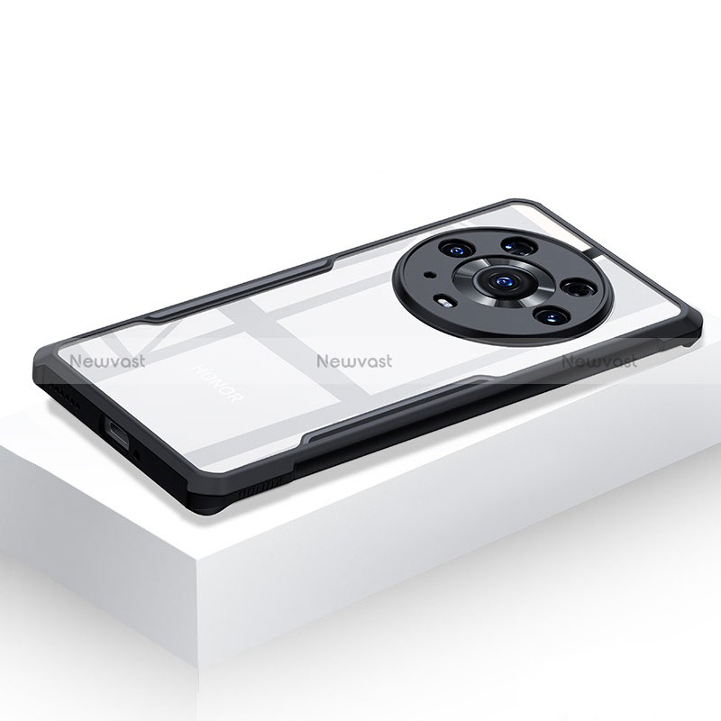 Ultra-thin Transparent TPU Soft Case T04 for Huawei Honor Magic3 Pro 5G Black
