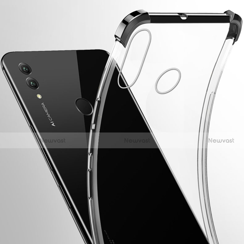 Ultra-thin Transparent TPU Soft Case T04 for Huawei Honor Note 10 Black