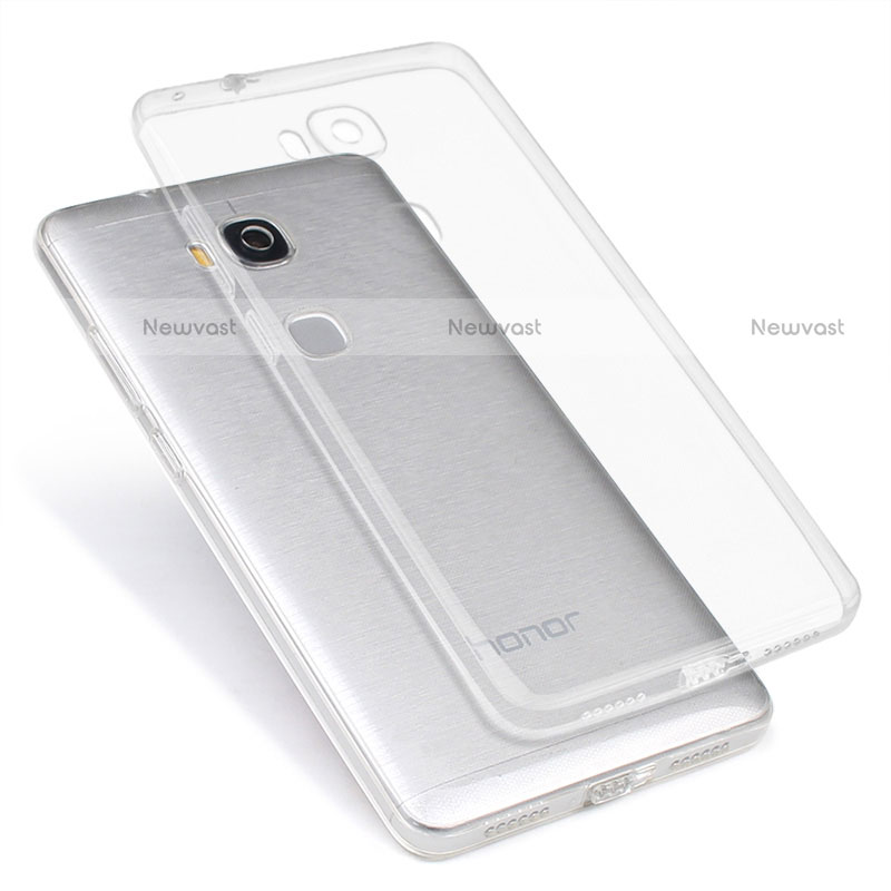 Ultra-thin Transparent TPU Soft Case T04 for Huawei Honor Play 5X Clear