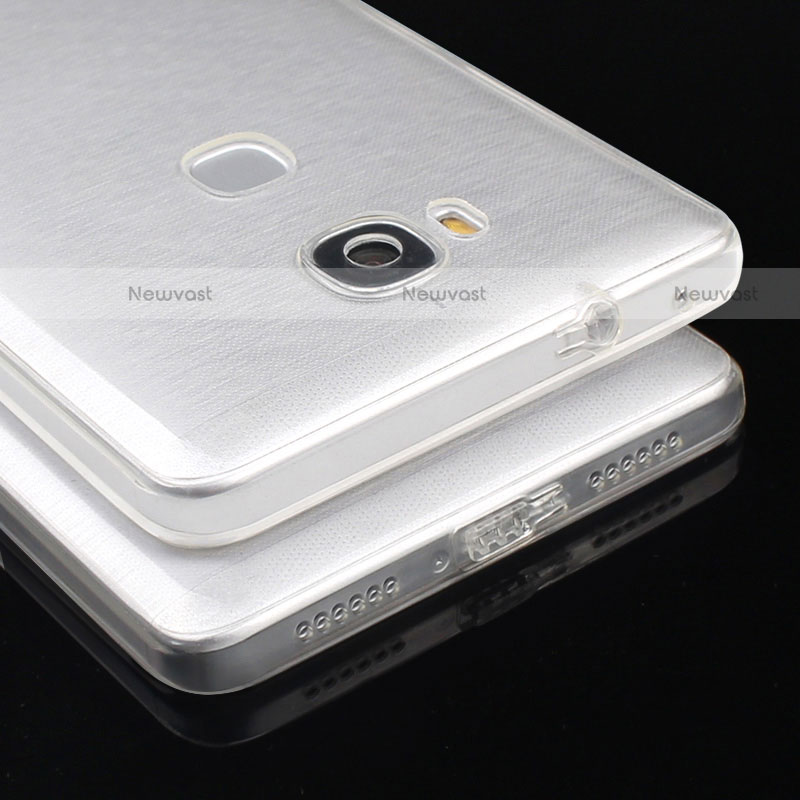 Ultra-thin Transparent TPU Soft Case T04 for Huawei Honor Play 5X Clear