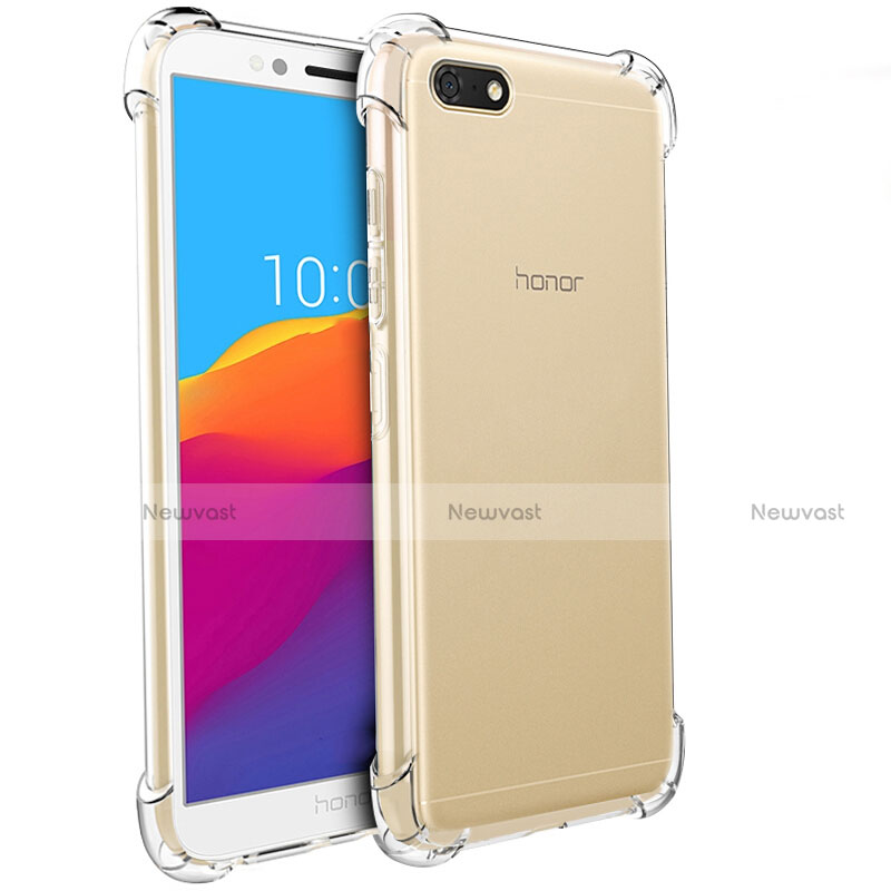 Ultra-thin Transparent TPU Soft Case T04 for Huawei Honor Play 7 Clear