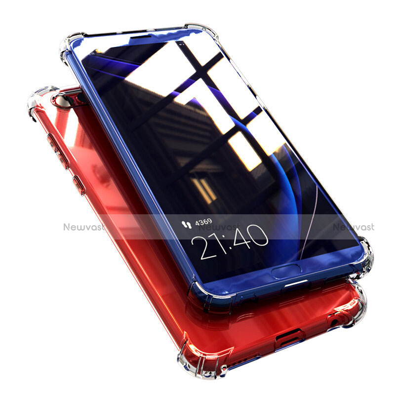 Ultra-thin Transparent TPU Soft Case T04 for Huawei Honor V10 Clear