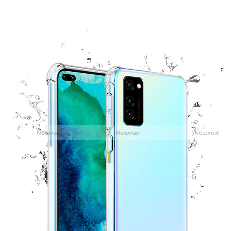 Ultra-thin Transparent TPU Soft Case T04 for Huawei Honor V30 Pro 5G Clear