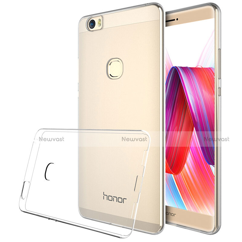 Ultra-thin Transparent TPU Soft Case T04 for Huawei Honor V8 Max Clear