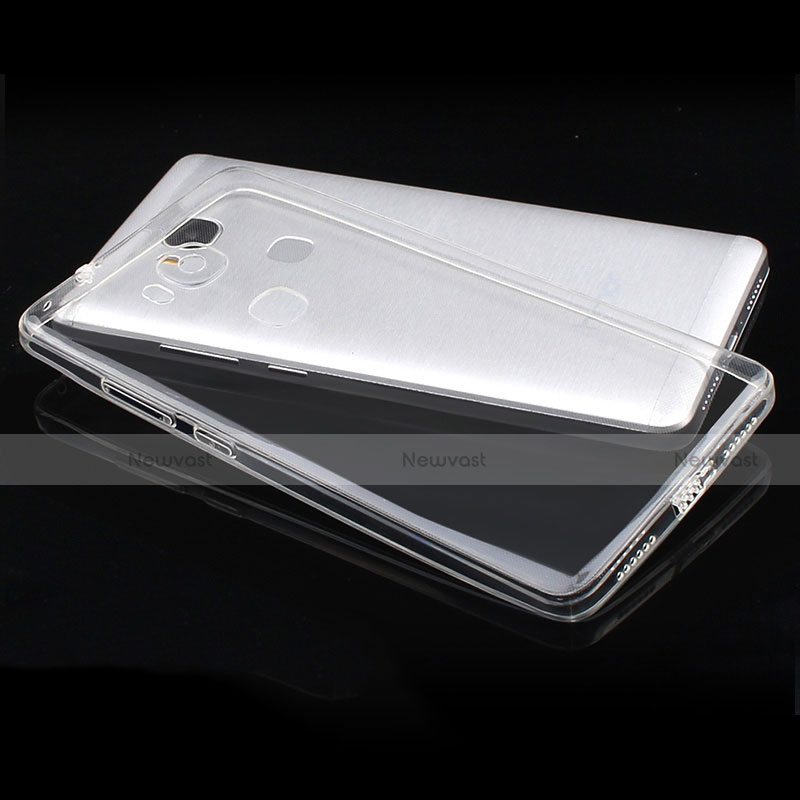 Ultra-thin Transparent TPU Soft Case T04 for Huawei Honor X5 Clear