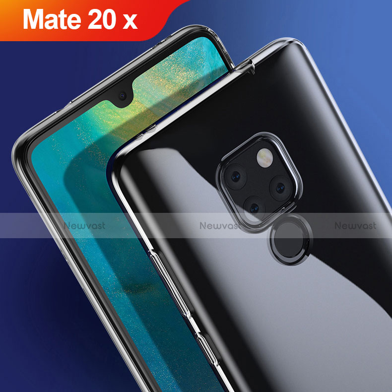 Ultra-thin Transparent TPU Soft Case T04 for Huawei Mate 20 X 5G Clear