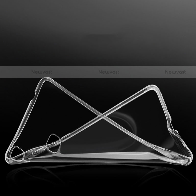 Ultra-thin Transparent TPU Soft Case T04 for Huawei Mate 7 Clear