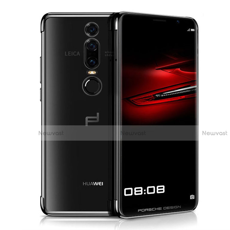 Ultra-thin Transparent TPU Soft Case T04 for Huawei Mate RS Black