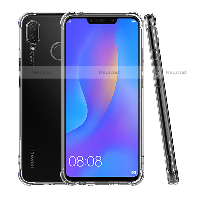 Ultra-thin Transparent TPU Soft Case T04 for Huawei Nova 3i Clear