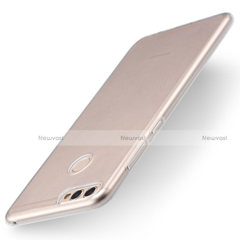 Ultra-thin Transparent TPU Soft Case T04 for Huawei P Smart Clear