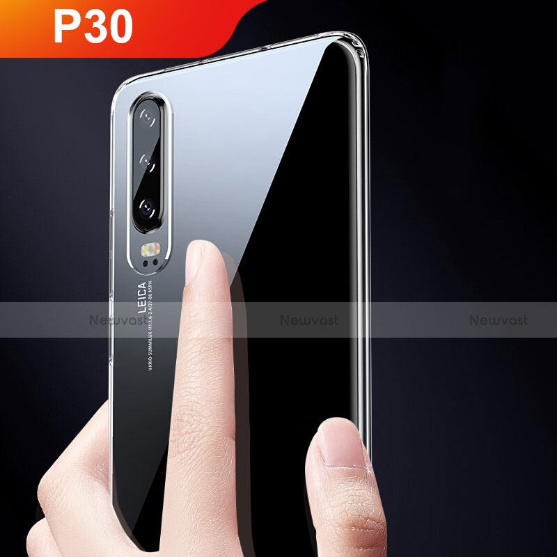 Ultra-thin Transparent TPU Soft Case T04 for Huawei P30 Clear