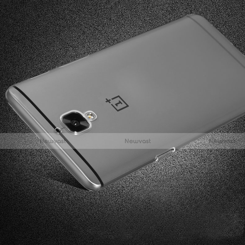 Ultra-thin Transparent TPU Soft Case T04 for OnePlus 3 Clear