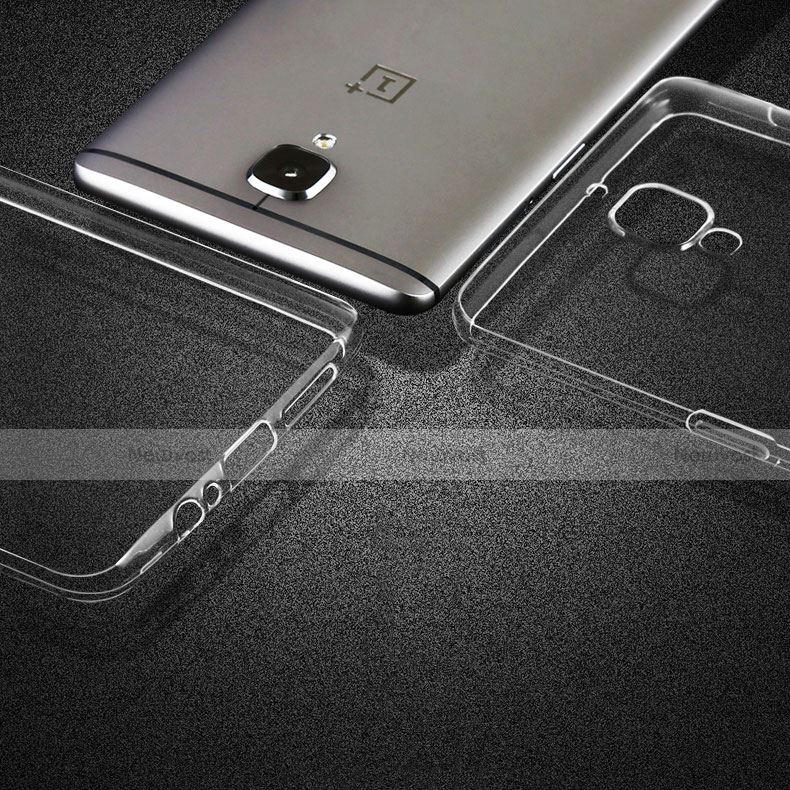 Ultra-thin Transparent TPU Soft Case T04 for OnePlus 3 Clear