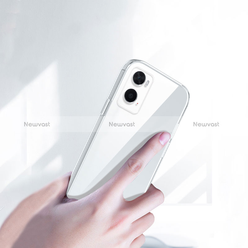 Ultra-thin Transparent TPU Soft Case T04 for Oppo A76 Clear