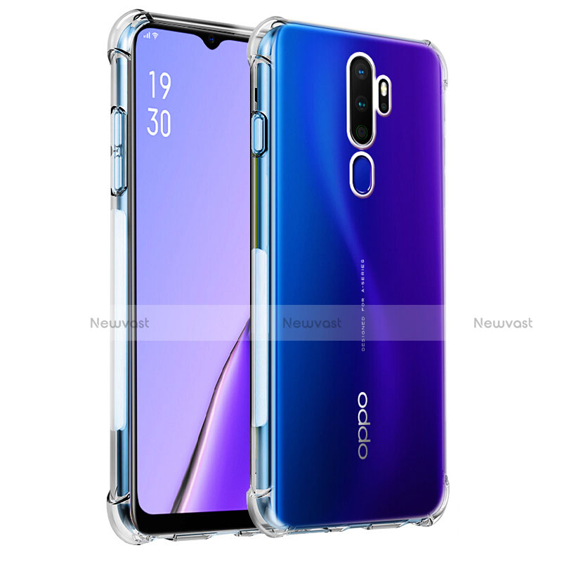 Ultra-thin Transparent TPU Soft Case T04 for Oppo A9 (2020) Clear