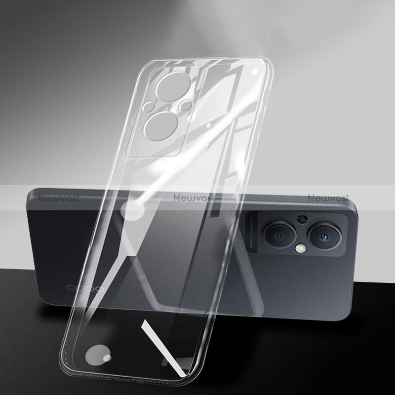 Ultra-thin Transparent TPU Soft Case T04 for Oppo Reno7 Lite 5G Clear