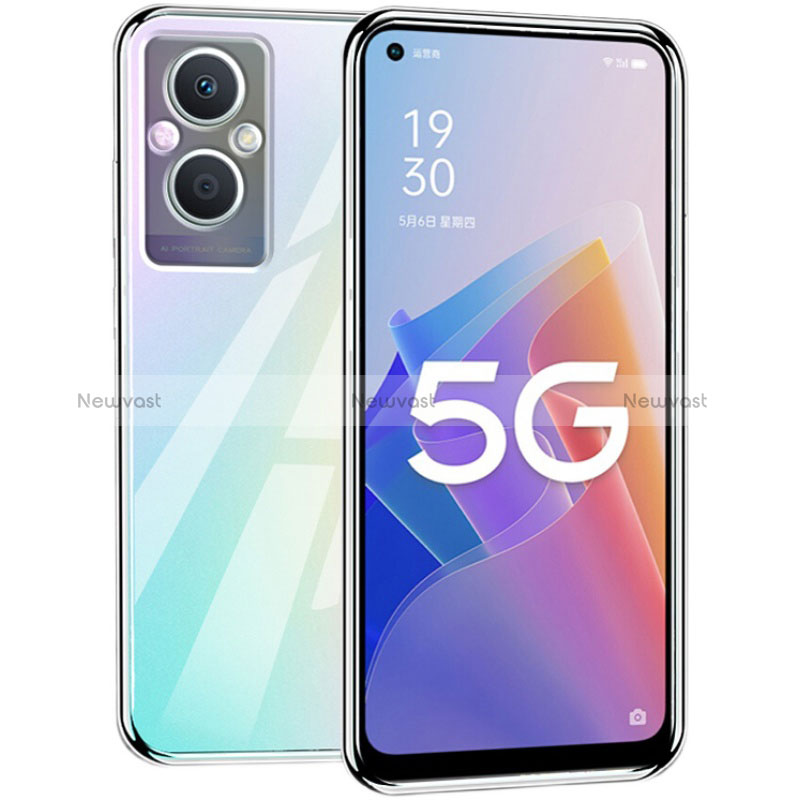 Ultra-thin Transparent TPU Soft Case T04 for Oppo Reno7 Z 5G Clear