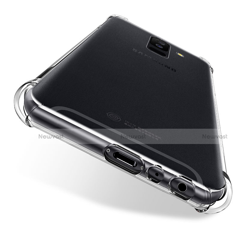 Ultra-thin Transparent TPU Soft Case T04 for Samsung Galaxy A6 Plus (2018) Clear