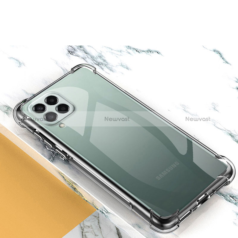 Ultra-thin Transparent TPU Soft Case T04 for Samsung Galaxy M12 Clear
