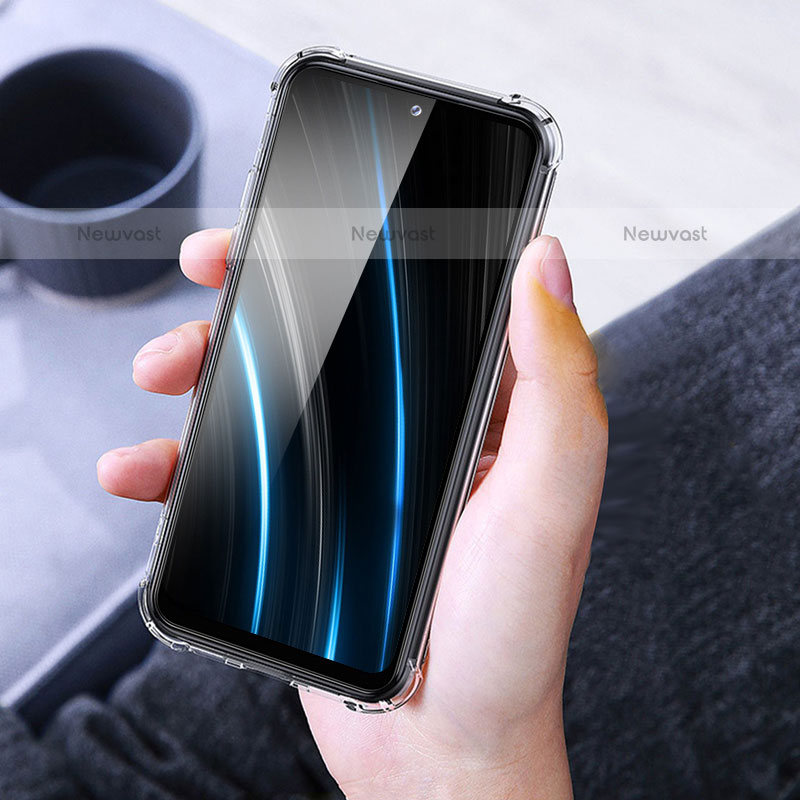 Ultra-thin Transparent TPU Soft Case T04 for Samsung Galaxy M32 4G Clear