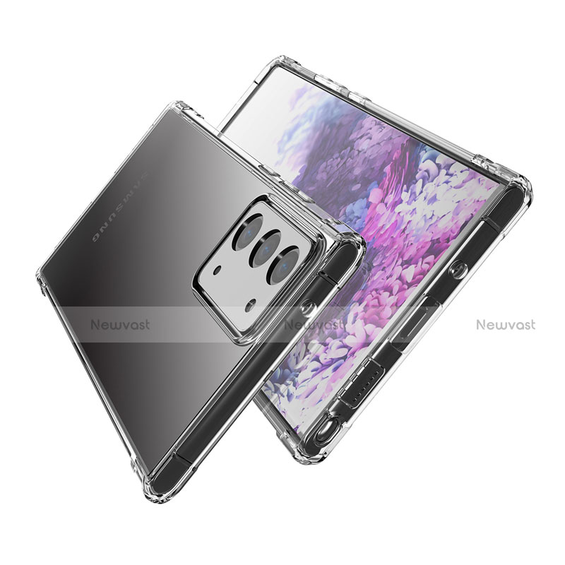 Ultra-thin Transparent TPU Soft Case T04 for Samsung Galaxy Note 20 5G Clear