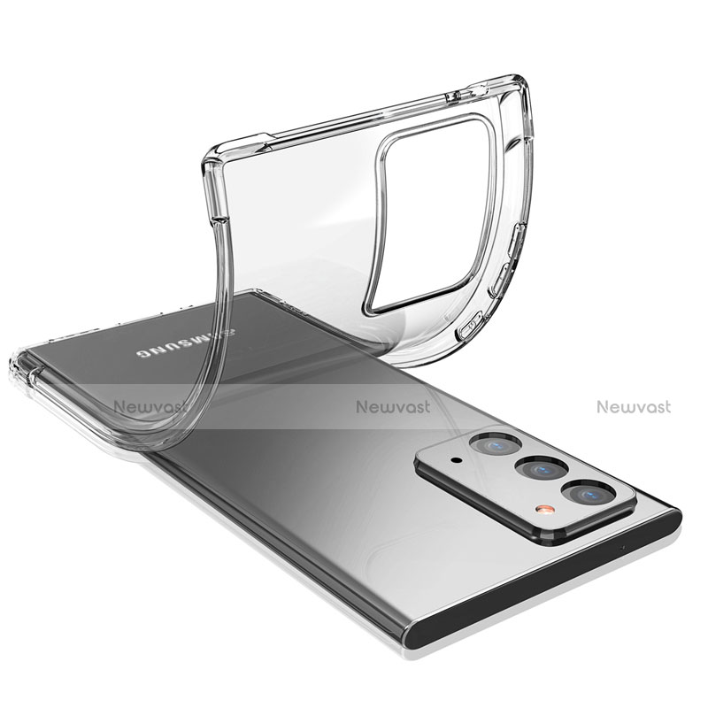 Ultra-thin Transparent TPU Soft Case T04 for Samsung Galaxy Note 20 5G Clear