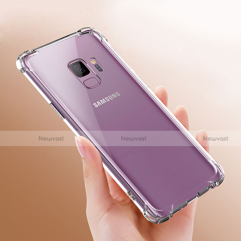 Ultra-thin Transparent TPU Soft Case T04 for Samsung Galaxy S9 Clear