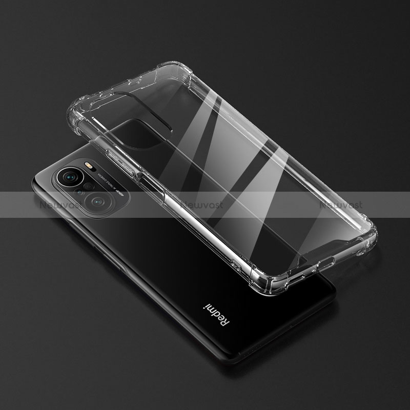 Ultra-thin Transparent TPU Soft Case T04 for Xiaomi Mi 11X Pro 5G Clear